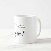 1. Geburtstagsgeschenk für Boyfriend Girlfriend Kaffeetasse (VorderseiteRechts)