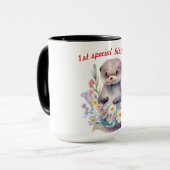 1. Geburtstagshaus Tasse (Vorderseite Links)