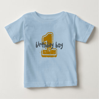 1, Geburtstagsjunge Baby T-shirt