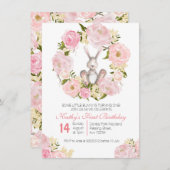 1. Geburtstagskarte Einladung (Vorne/Hinten)