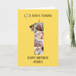 1. Geburtstagskarte Karte