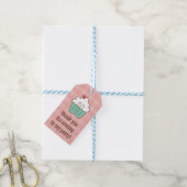 1. Geburtstagskuchen - Geschenk-Tag Geschenkanhänger (Mit Garn)