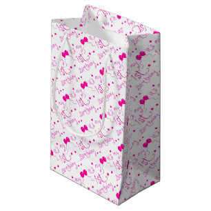 1. Geburtstagsmädchenthema Kleine Geschenktüte