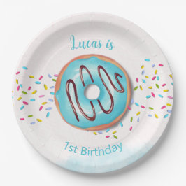 1. Geburtstagspapierplatte Pappteller