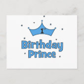 1. Geburtstagsprince Postkarte (Vorderseite)