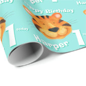 1. Geburtstagsverpackung des Geschenkpapier (Rolleneckpunkt)