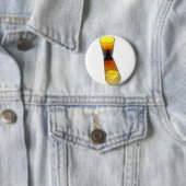 1 gelbes Goldcocktail-Schnapsglas Button (Beispiel)