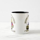 1. Gepanzerte Abteilung [1. ANZEIGE] Zweifarbige Tasse (Mittel)