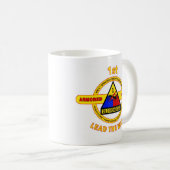 1. GEPANZERTE ABTEILUNG "ALTE IRONSIDES " KAFFEETASSE (VorderseiteRechts)
