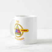 1. GEPANZERTE ABTEILUNG "ALTE IRONSIDES " KAFFEETASSE (Vorderseite Links)