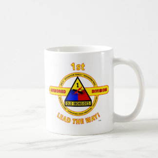 1. GEPANZERTE ABTEILUNG "ALTE IRONSIDES " KAFFEETASSE
