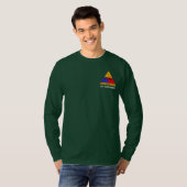 1. Gepanzerte Abteilung"alter Ironsides-" lange T-Shirt (Vorne ganz)