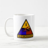 1. GEPANZERTE ABTEILUNG KAFFEETASSE (Links)