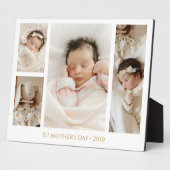 1. Geschenk zum Muttertag Fotocollage Fotoplatte (Seite)