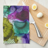 1 Geschirrtuch der Kunst-C (Viertel Falte)