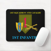 1. GESCHWADER-4. KAVALLERIE-1. INFANTERIE MOUSEPAD (Mit Mouse)