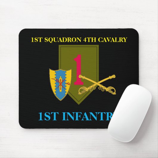 1. GESCHWADER-4. KAVALLERIE-1. INFANTERIE MOUSEPAD (Mit Mouse)