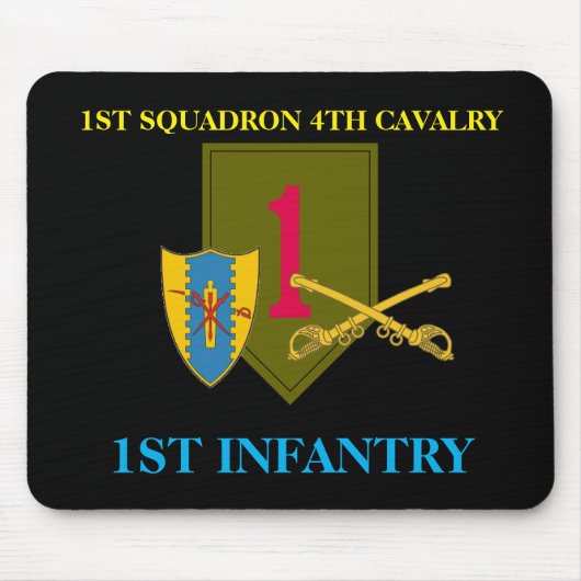 1. GESCHWADER-4. KAVALLERIE-1. INFANTERIE MOUSEPAD (Vorne)