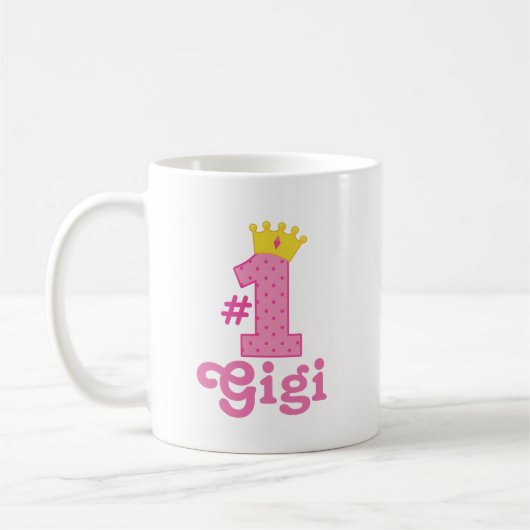 #1 Gigi Geschenk Kaffeetasse (Links)