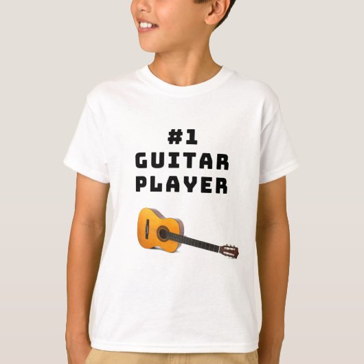 1. Gitarrenspieler T-Shirt (Vorderseite)