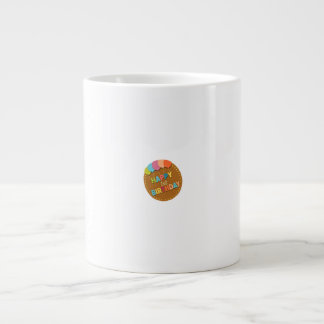 1. glücklicher Geburtstag Jumbo-Tasse