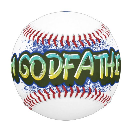 #1 GODFATHER GRAFFITI INSPIRIERT BASEBALL (Rückseite)