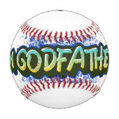#1 GODFATHER GRAFFITI INSPIRIERT BASEBALL (Vorderseite)