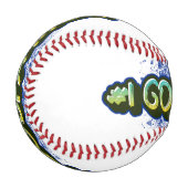 #1 GODFATHER GRAFFITI INSPIRIERT BASEBALL (Vorderseite Links)