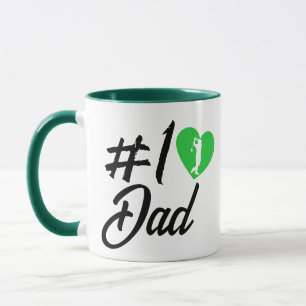 #1 Golfer Vater Tasse - Vatertag Kaffeegenuss