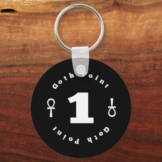 1 Goth Point Schlüsselanhänger (Vorderseite)