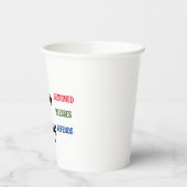 " 1 GOTT 1 KÖNIG GOTT, DER MICH ENTWICKELT HAT" Le Pappbecher (Links)