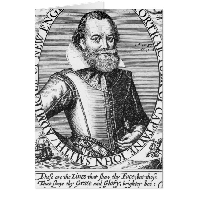 1. Gouverneur Kapitän-John Smith von Virginia (Vorne)