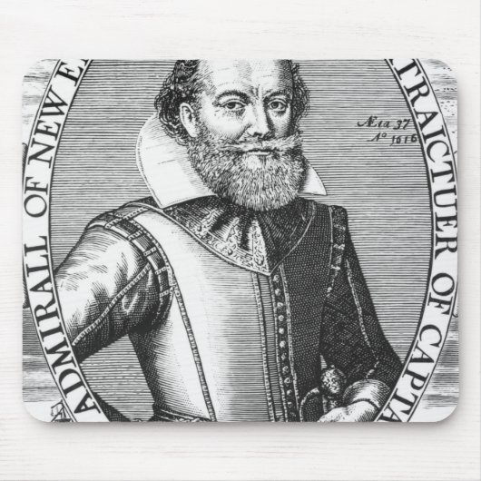 1. Gouverneur Kapitän-John Smith von Virginia Mousepad (Vorne)