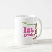 1. Grad-Lehrer-Affe-Geschenk Kaffeetasse (VorderseiteRechts)