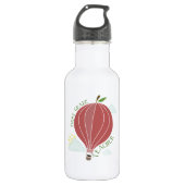 1. Grad-Lehrer-Heißluft-Ballon Apple Edelstahlflasche (Vorderseite)