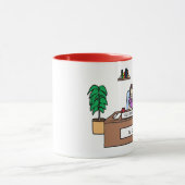 1. Grad-Lehrer-Tasse - individueller Name Tasse (Zentrum)