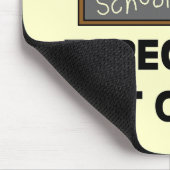 1. Grad-Schule ist coole T-Shirts und Geschenke Mousepad (Ecke)