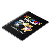 1. Grade Squad Quarantäne Panda Kitty Funny Mask Notizblock (Linke Seite)