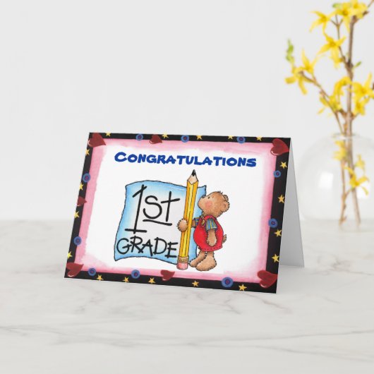 1. Gradkarte Karte (Gelbe Blume)