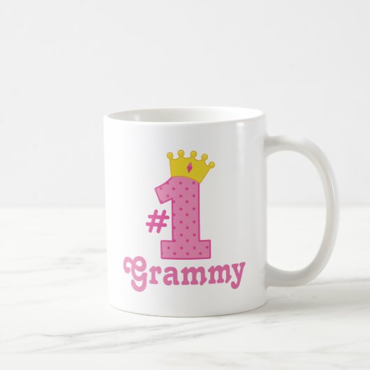 #1 Grammy Geschenk Kaffeetasse (Rechts)