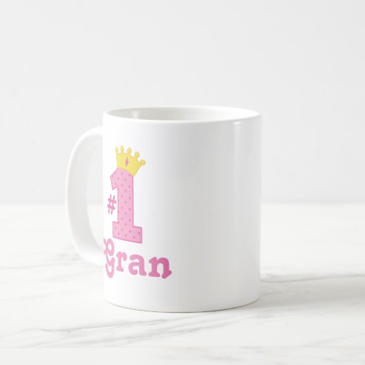 #1 Gran Geschenk Kaffeetasse (Vorderseite Links)