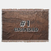 #1 Grandad Leather-look Decke (Vorderseite)