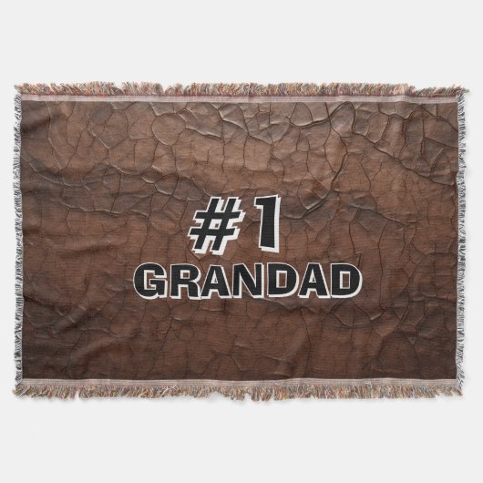 #1 Grandad Leather-look Decke (Vorderseite)