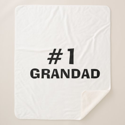 #1 Grandad Leather-look Sherpadecke (Vorderseite)