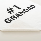#1 Grandad Leather-look Sherpadecke (3/4)