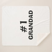 #1 Grandad Leather-look Sherpadecke (Vorderseite (Horizontal))