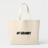 #1 Granny Jumbo Stoffbeutel (Vorne)