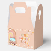 1. Groovy Babe Retro Rainbow 1. Geburtstag Geschenkschachtel (Geöffnet)