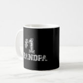 1 Großvater - Das Geschenk des ersten Vaters Kaffeetasse (Vorderseite Links)