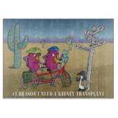 # 1 Grund benötige ich eine Nierentransplantation Schneidebrett (Vorderseite)